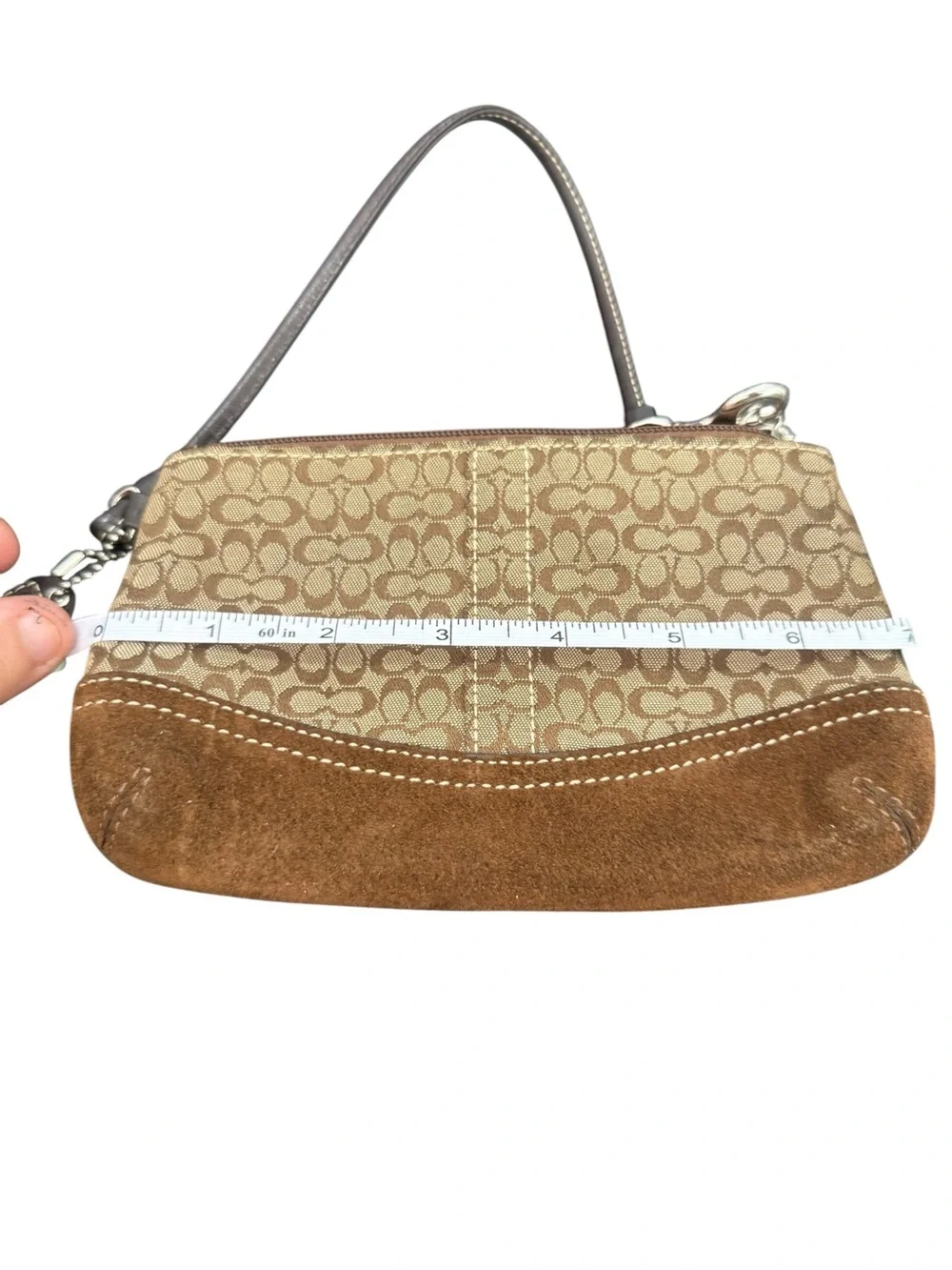 Coach wristlet signature